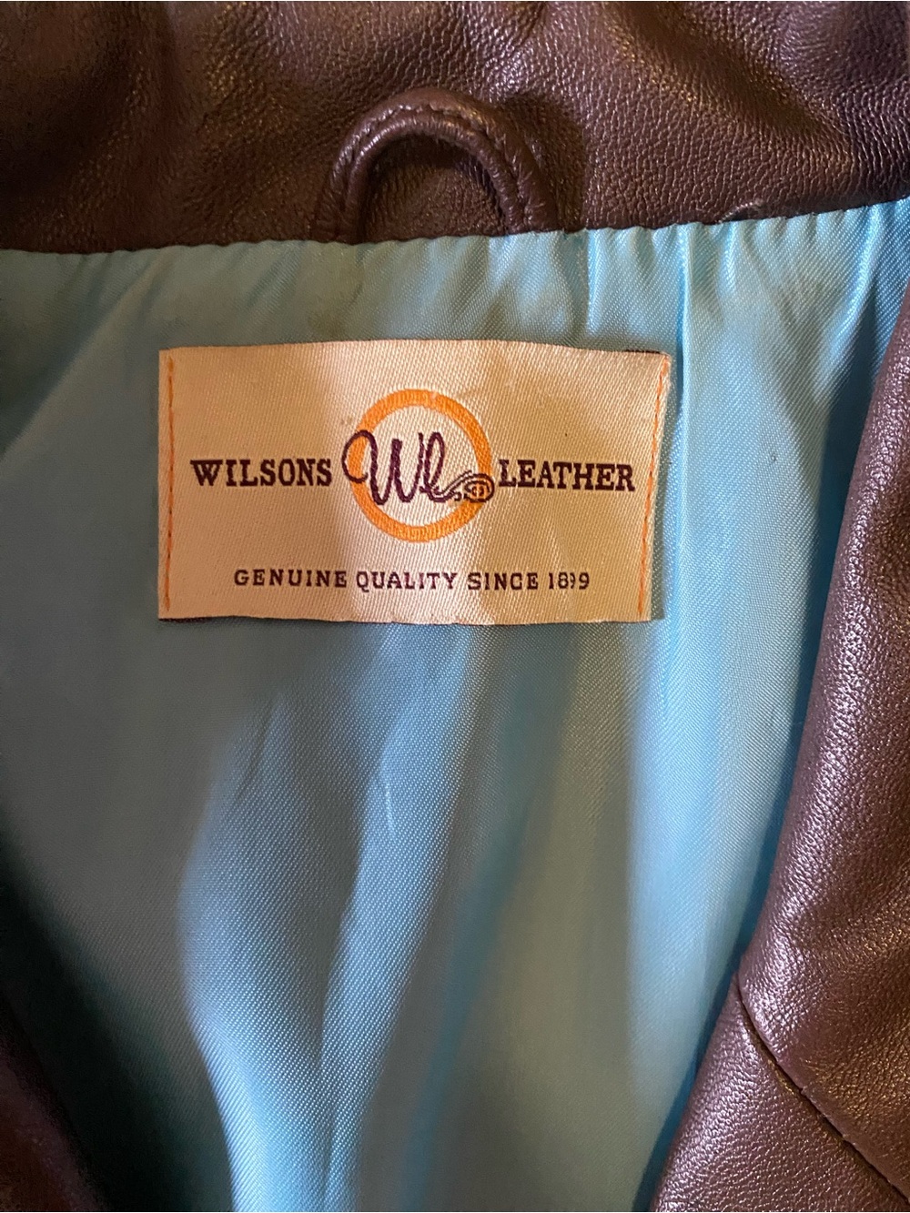 Wilsons Leather Women's Dark Brown Leather Blazer Jacket Y2k - Picture 2 of 5